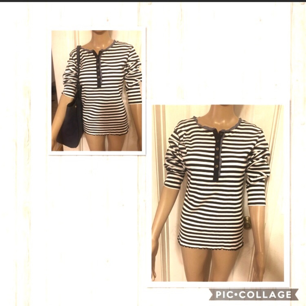 Tommy Hilfiger Long Sleeve striped shirt Sz XL